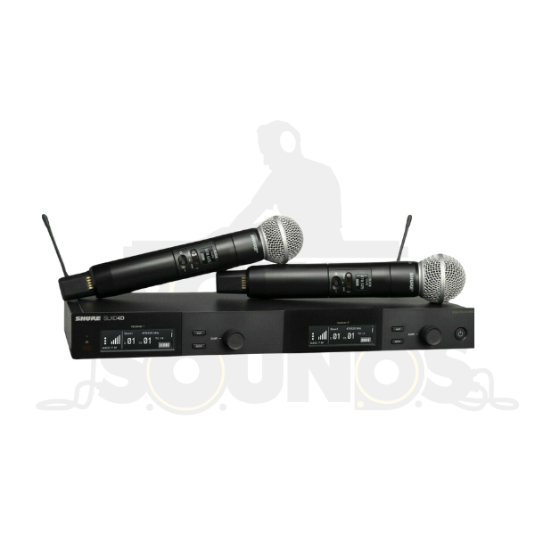 Shure 2 draadloze microfoonset