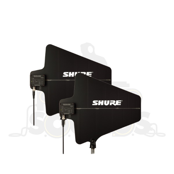 Shure 2x vlaggen antenne