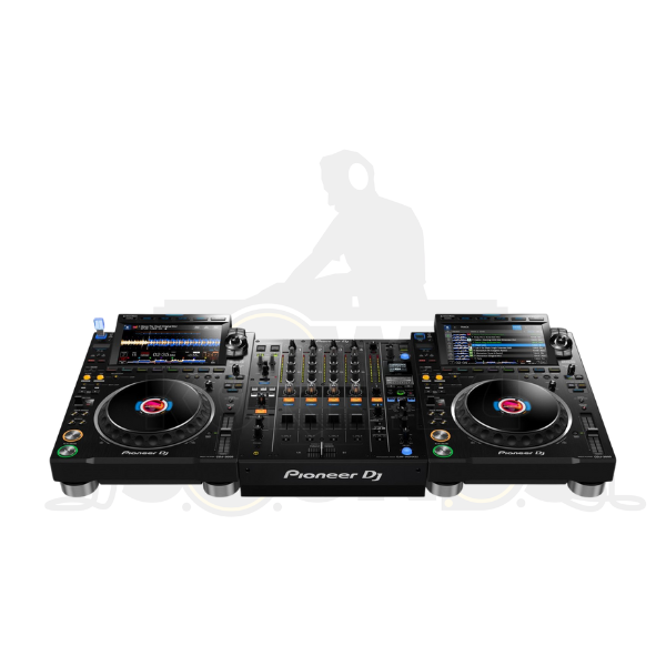 Pioneer cdj 3000 dj set draaitafel