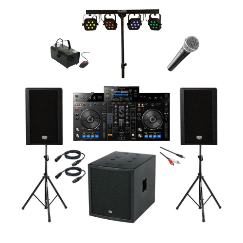 Party set 3 75 tot 150 personen